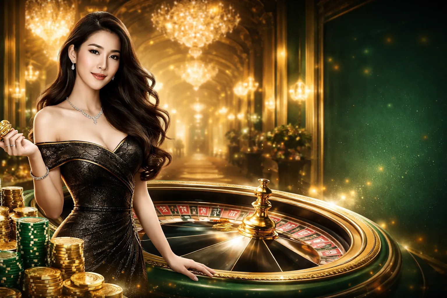 Sòng bạc trực tuyến 56wim sang trọng với người chơi đang tận hưởng trò chơi